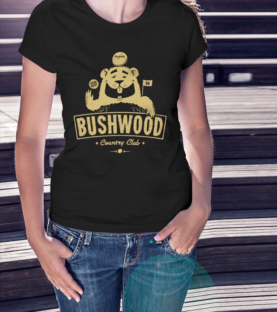 Bushwood Country Club Gopher Alert 18 Caddyshack T-Shirt