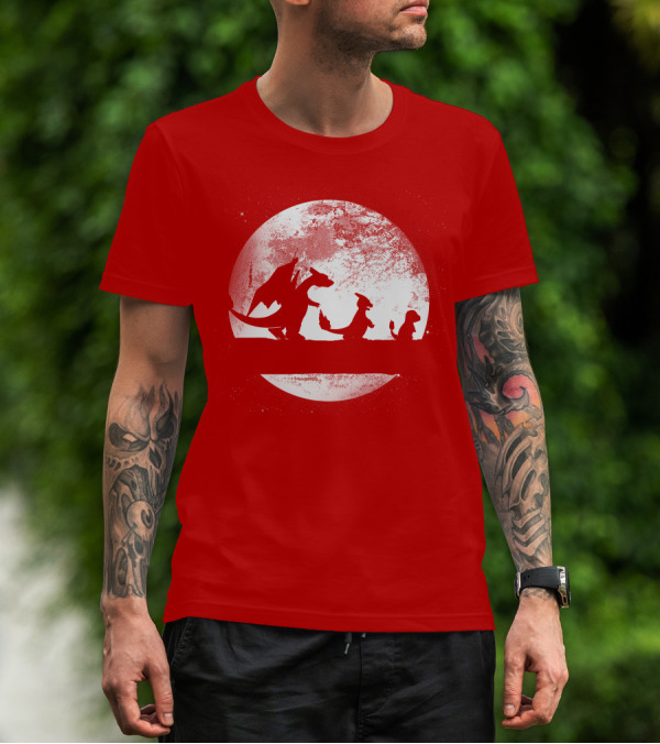Evolve Pokémon Evolution Moon T-Shirt