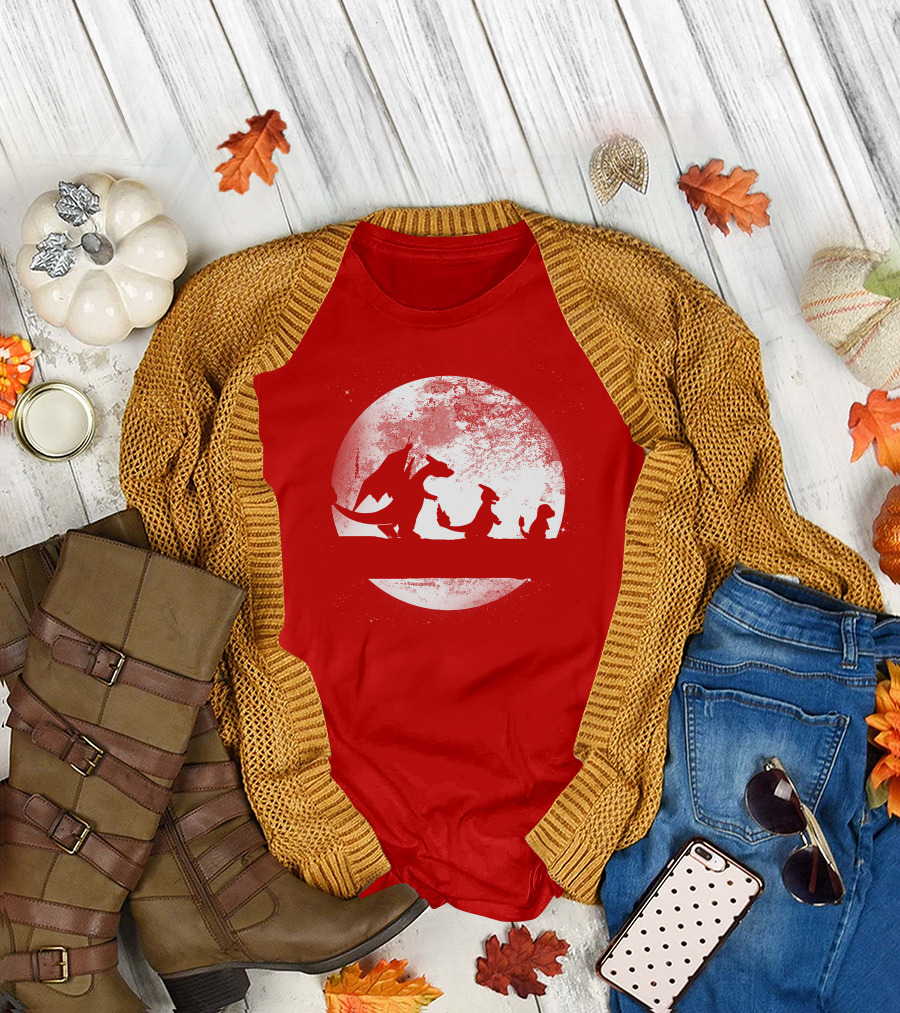 Evolve Pokémon Evolution Moon T-Shirt