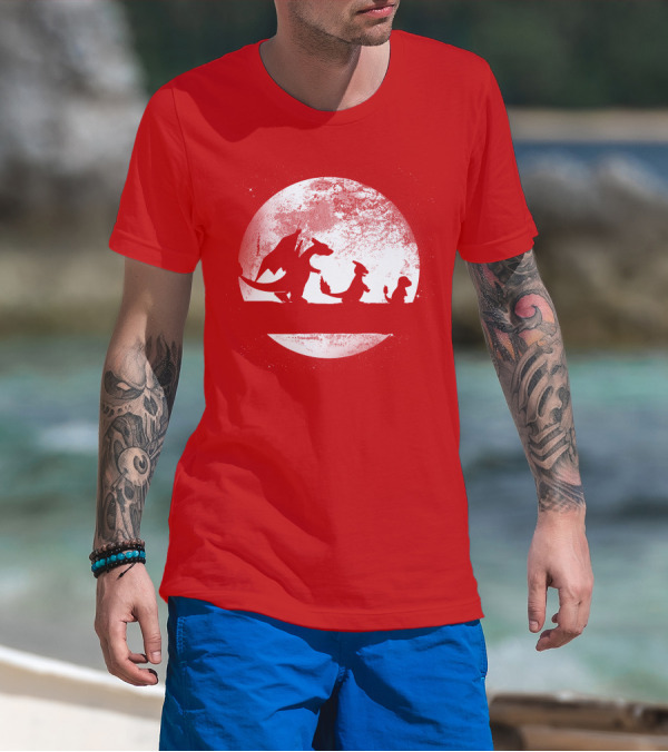 Evolve Pokémon Evolution Moon T-Shirt