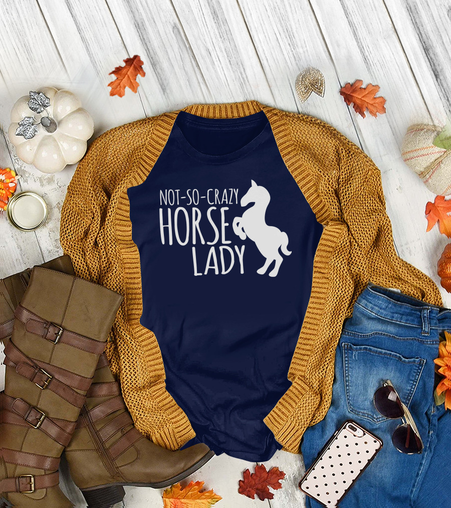 Not-So-Crazy Horse Lady T-Shirt