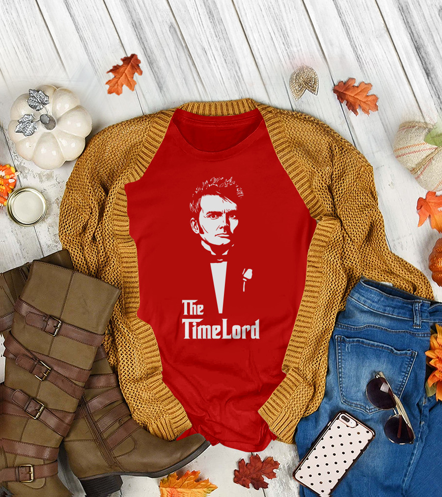 The Time Lord Doctor Who Godfather Mashup T-Shirt