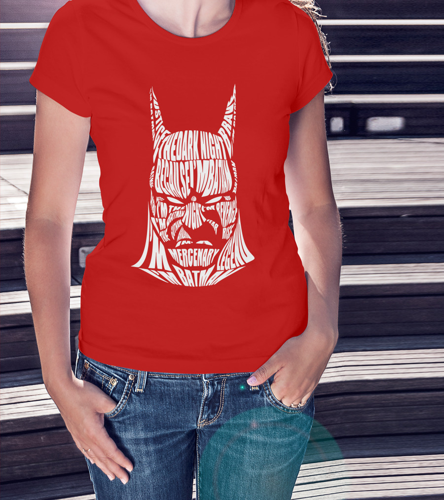 The Dark Knight Rises Batman Legend Mercenary Justice T-Shirt