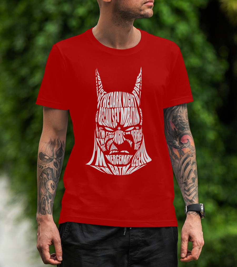 The Dark Knight Rises Batman Legend Mercenary Justice T-Shirt