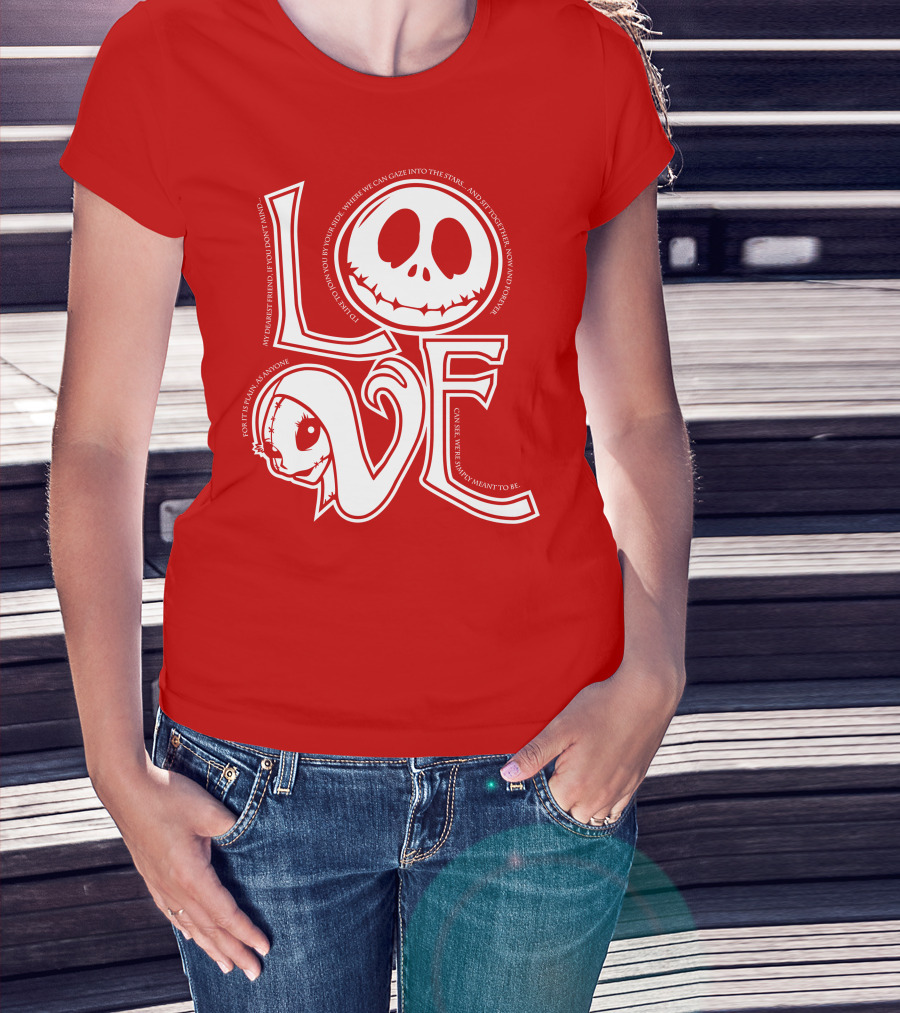 Love Is Eternal Nightmare Before Christmas T-Shirt