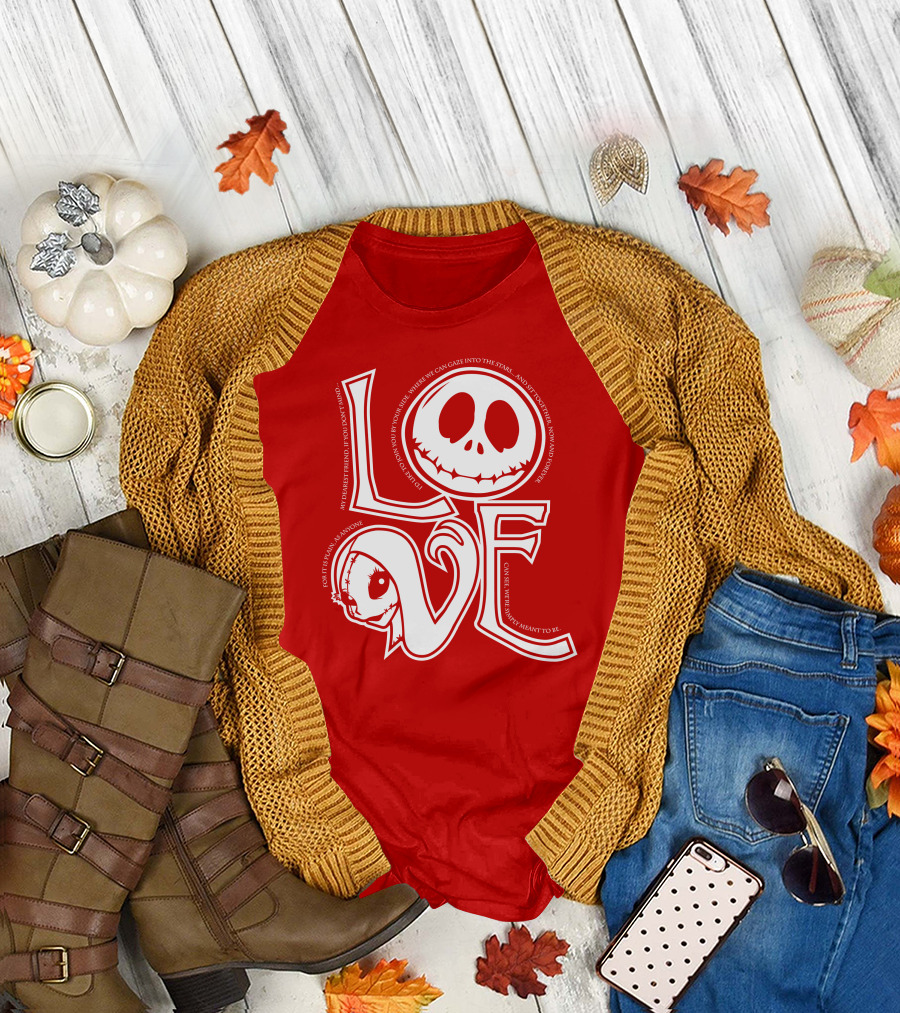 Love Is Eternal Nightmare Before Christmas T-Shirt