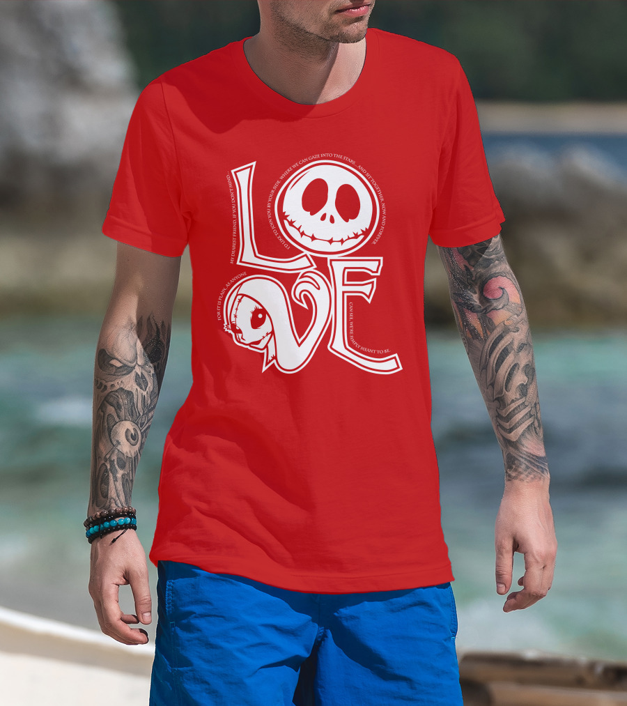 Love Is Eternal Nightmare Before Christmas T-Shirt