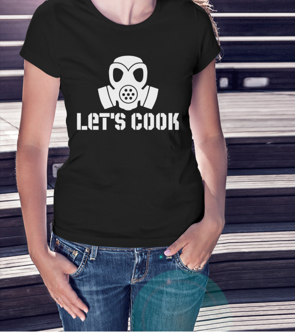 Let's Cook Gas Mask Breaking Bad T-Shirt