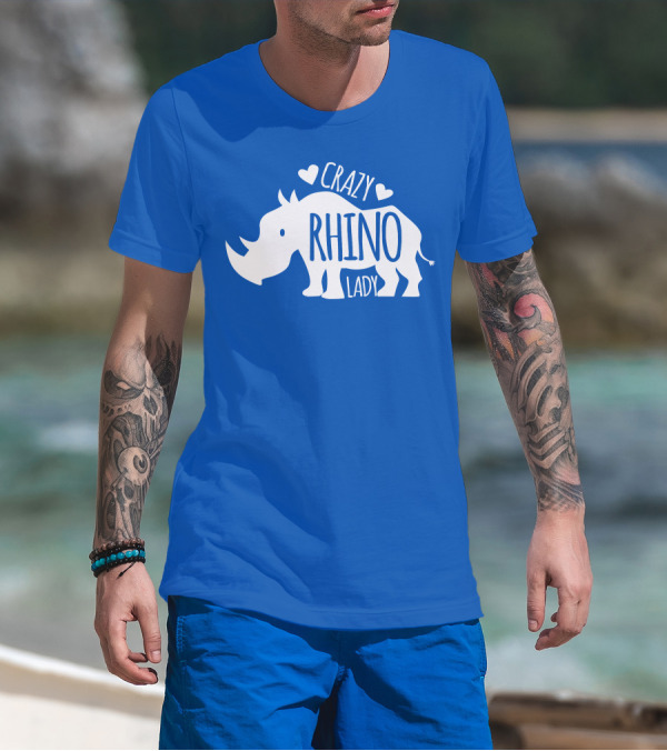 CRAZY RHINO LADY T-Shirt