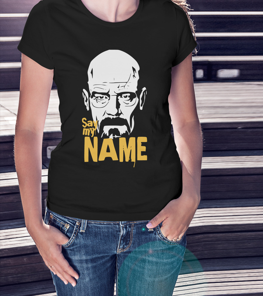 Heisenberg Breaking Bad Say My Name T-Shirt