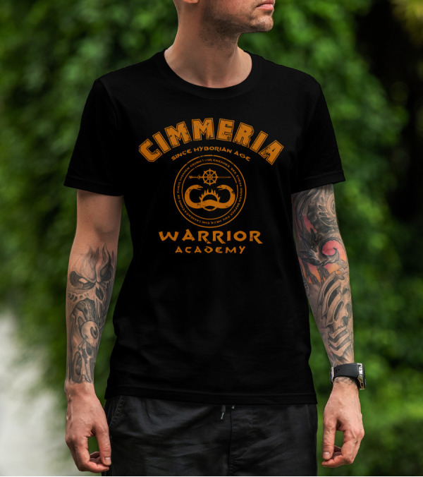 Cimmeria Warrior Academy Since Hyborian Age T-Shirt