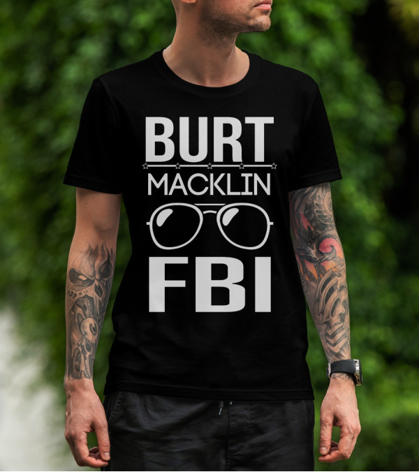 Burt Macklin FBI Sunglasses Stars T-Shirt
