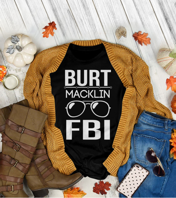 Burt Macklin FBI Sunglasses Stars T-Shirt