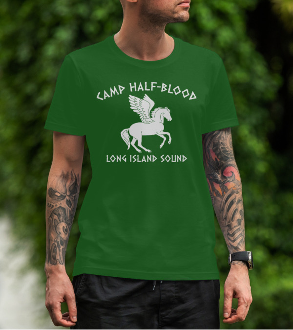 Camp Half Blood Pegasus Long Island Sound T-Shirt