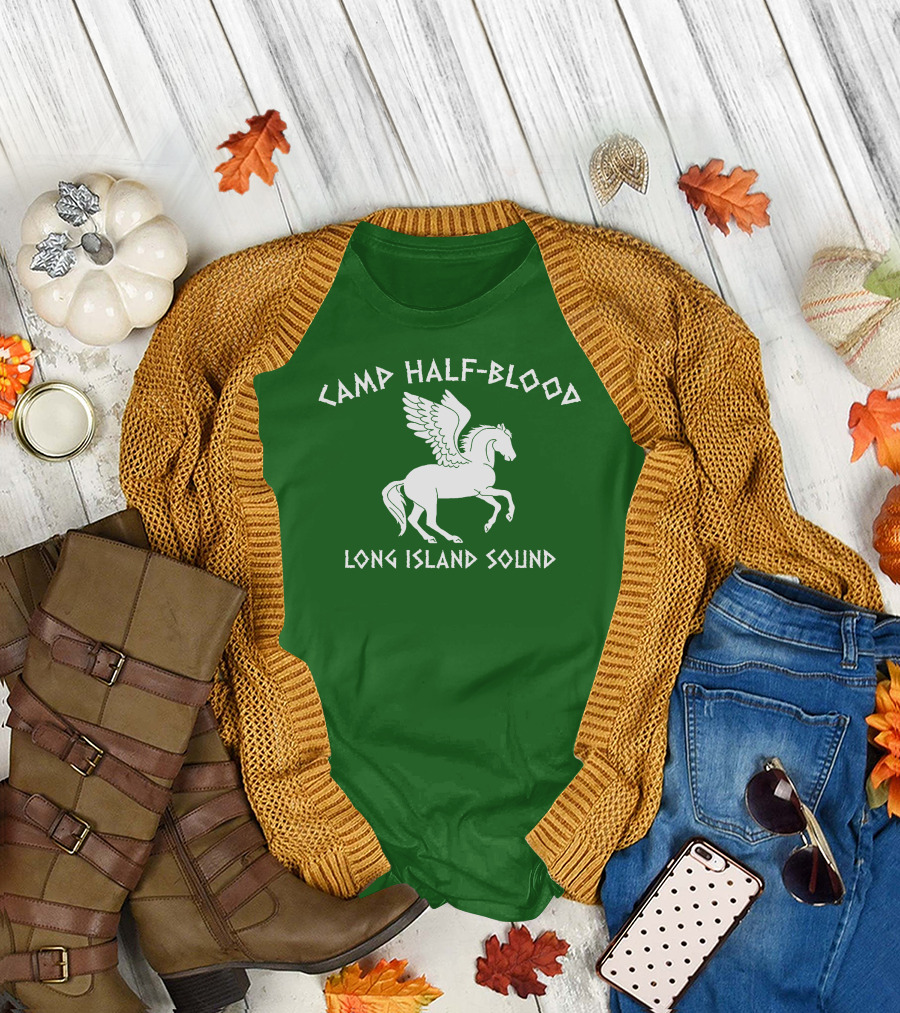 Camp Half Blood Pegasus Long Island Sound T-Shirt