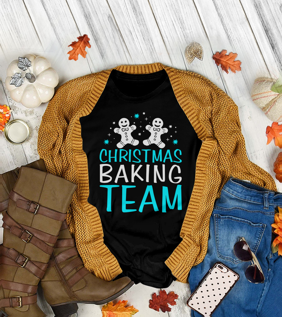 Christmas Baking Team Funny Gingerbread Baker T-Shirt