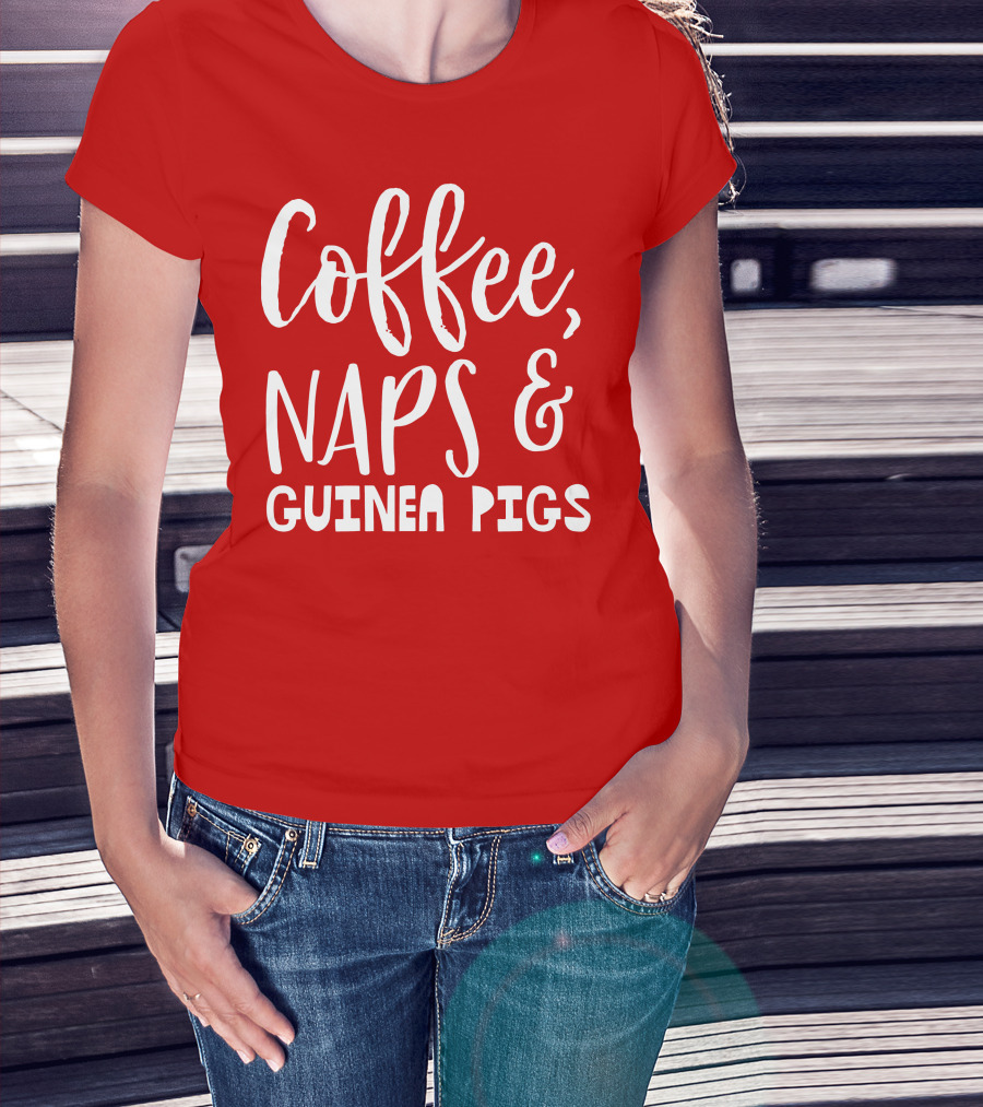 Coffee Naps And Guinea Pigs Relaxation Essentials T-Shirt