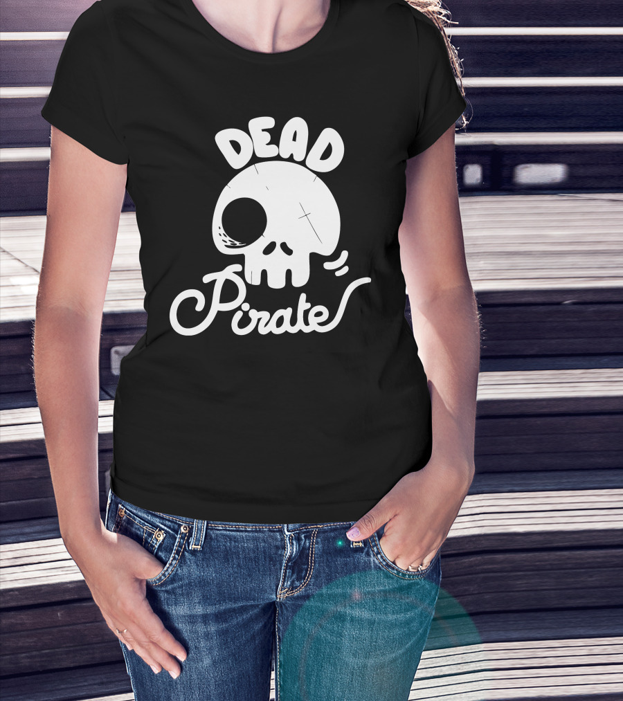 DEAD PIRATE Skull T-Shirt