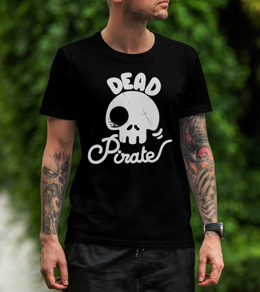 DEAD PIRATE Skull T-Shirt