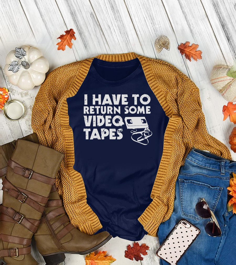 I Have to Return Some Video Tapes American Psycho T-Shirt