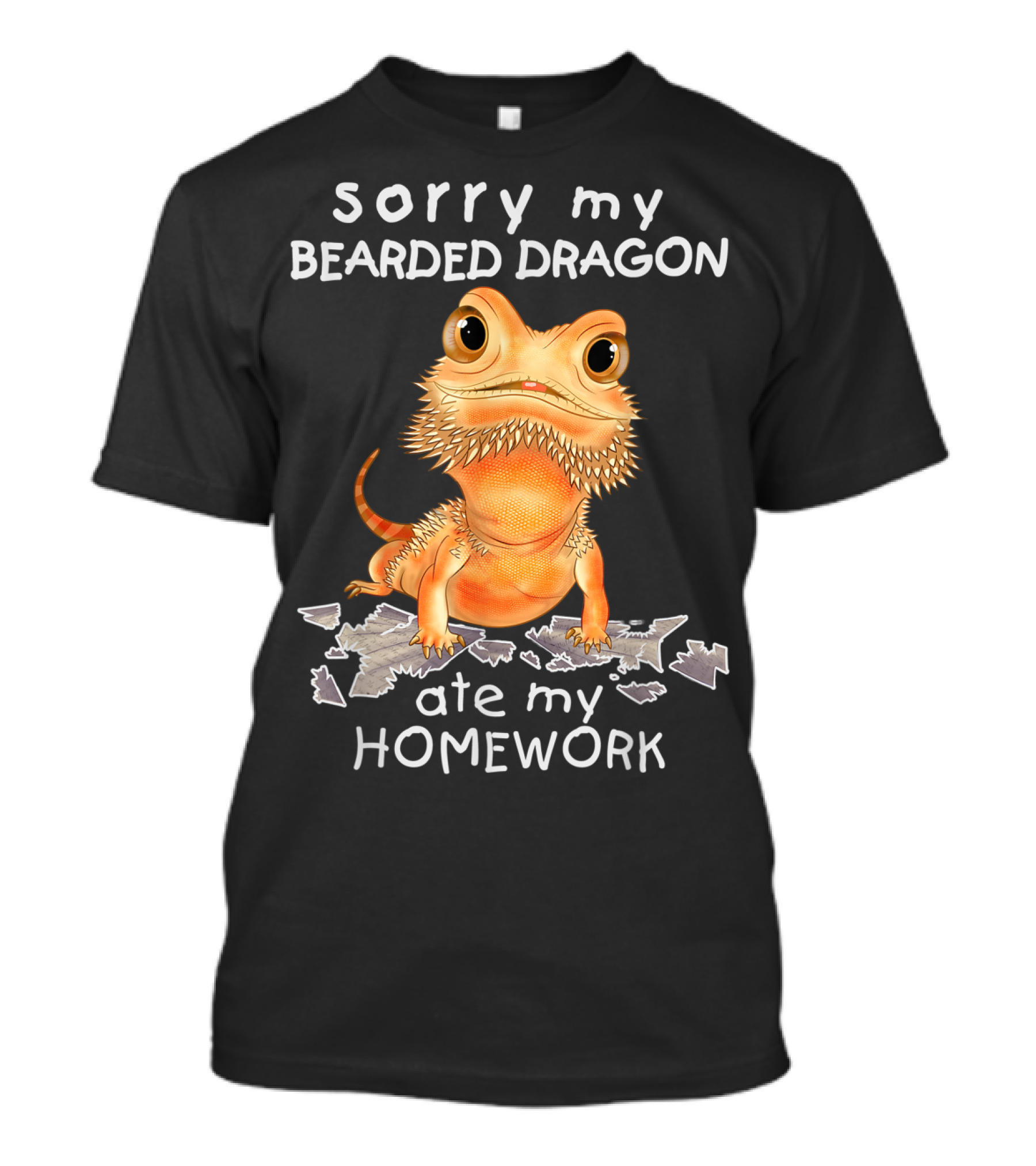 Sorry My Bearded Dragon Ate My Homework T-Shirt