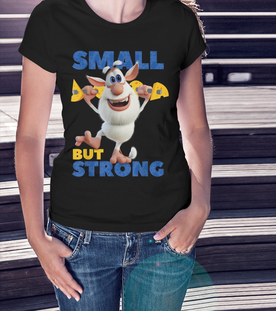 Booba Small But Strong Little Children Cheese Adventure T-Shirt