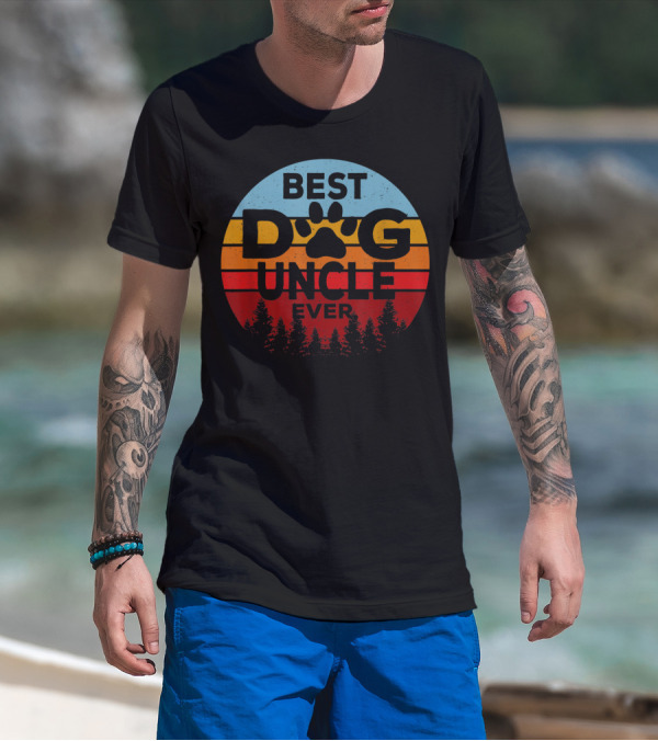 Best Dog Uncle Ever Vintage T-Shirt