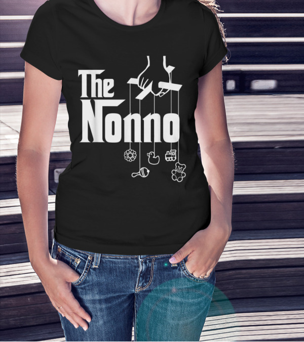 The Nonno Italian Grandpa Puppet Toys Baby Shower T-Shirt