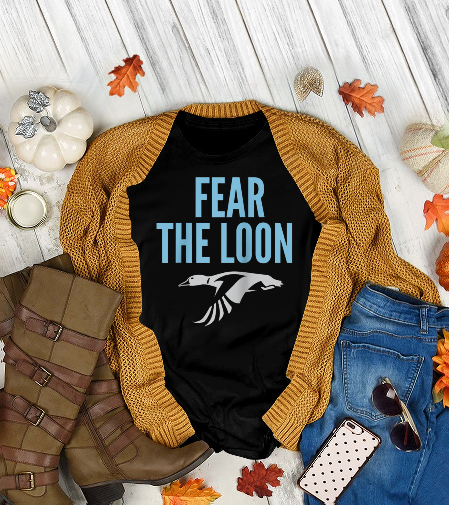 Minnesota Soccer Fear The Loon FC Bird Emblem T-Shirt