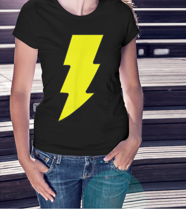 Shazam Lightning Bolt T-Shirt