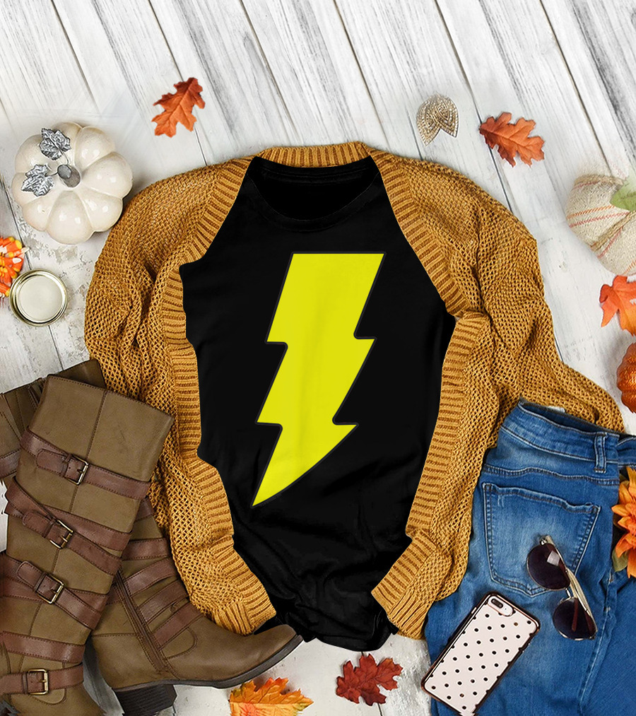 Shazam Lightning Bolt T-Shirt
