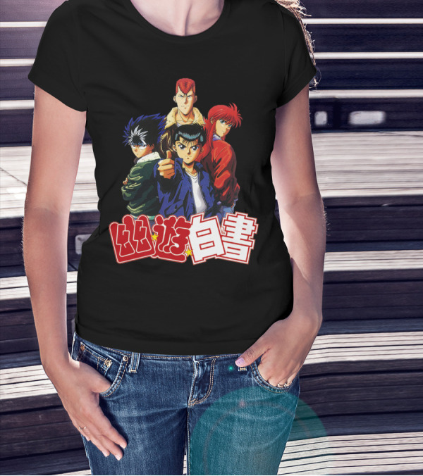Yuyu Hakusho Anime Team Characters T-Shirt