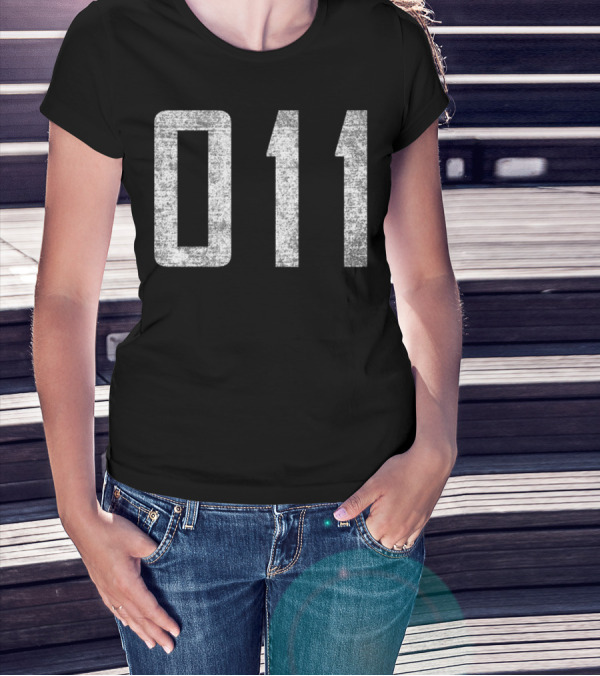 Stranger Things Distressed 011 Eleven T-Shirt