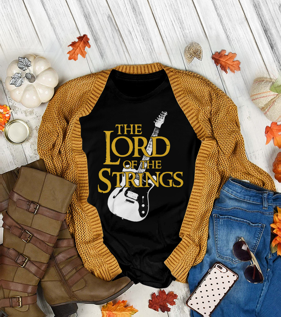 The Lord Of The Strings Electric Guitar T-Shirt