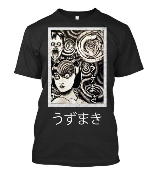Uzumaki Japanese Horror Manga Art うずまき Spirals T-Shirt