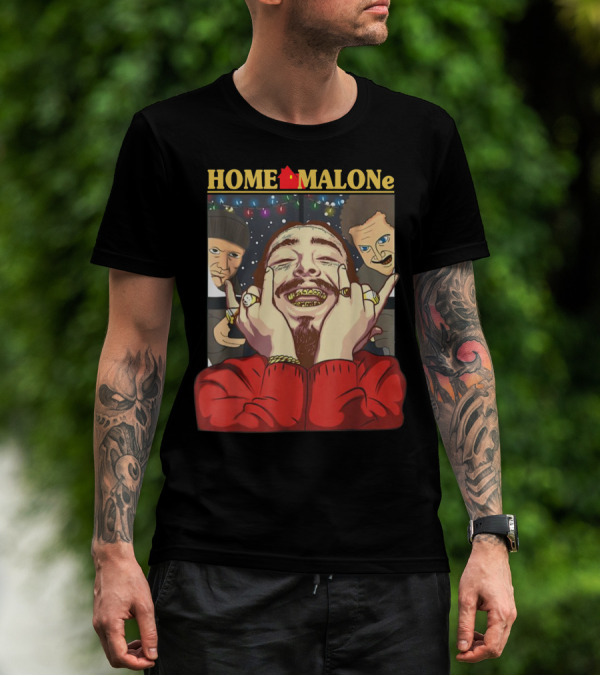 HOME MALONe Vintagehomemalone Christmas Winter T-Shirt
