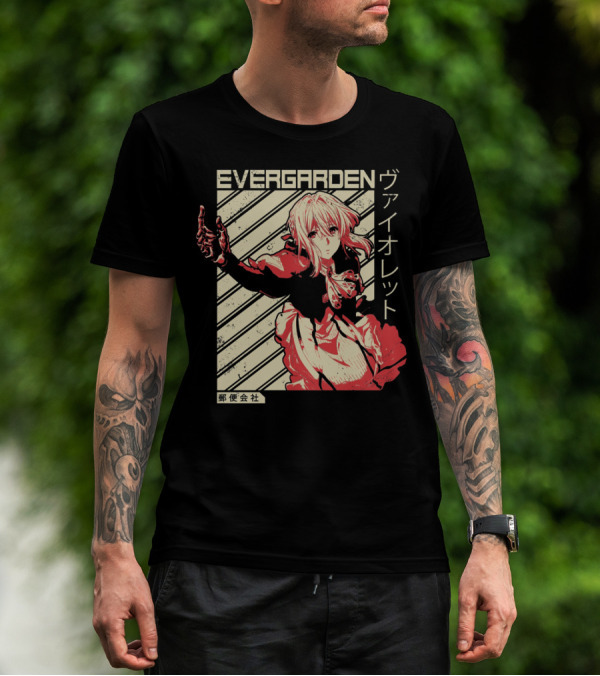 Evergarden Violet's Japanese Style Manga T-Shirt