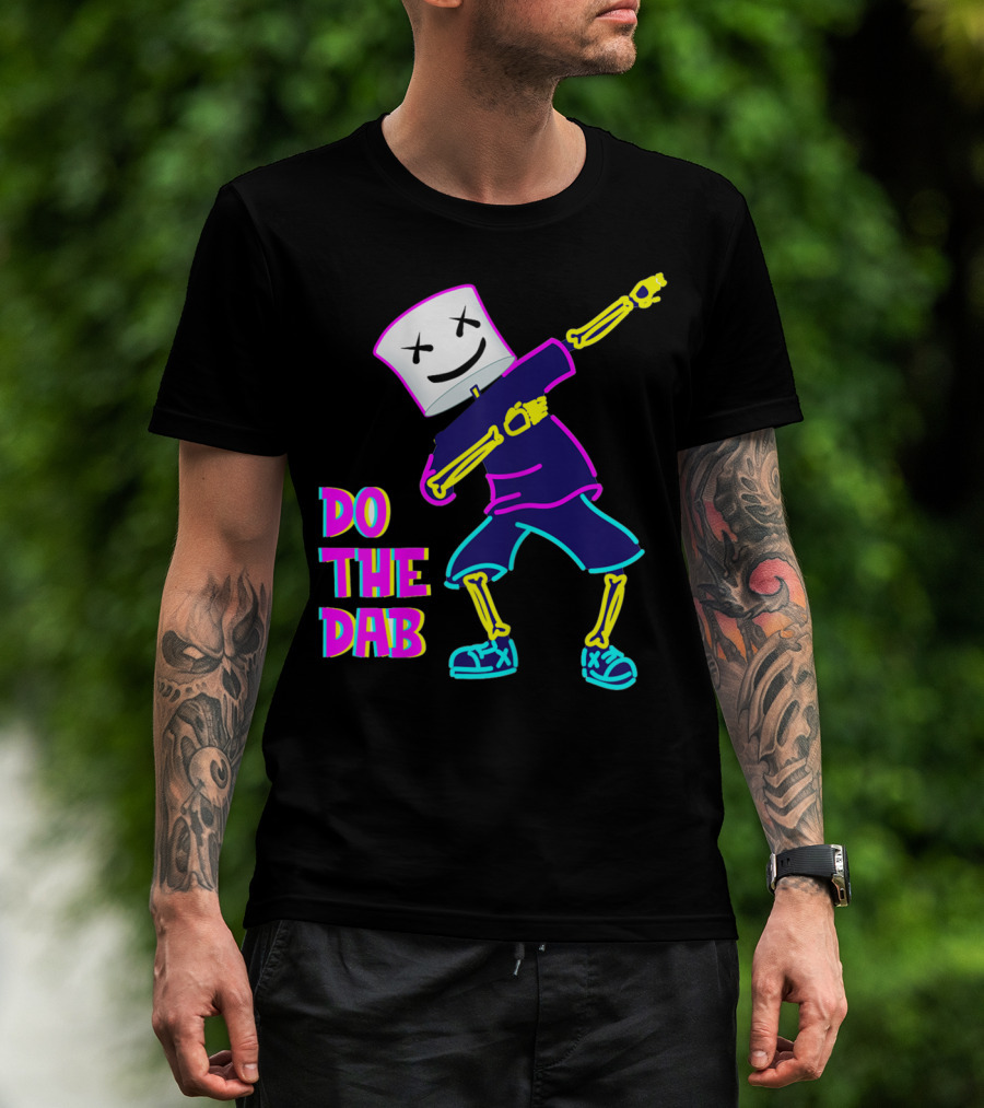 Do The Dab With Goofy Marshmallow Dancing DJ T-Shirt