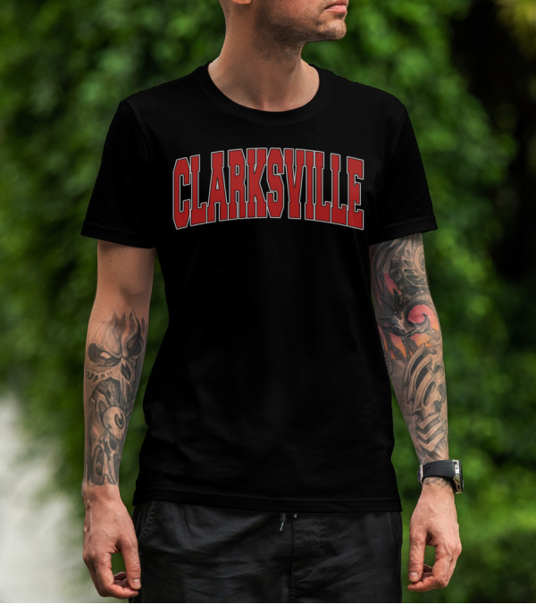 Clarksville Arkansas Varsity Style USA T-Shirt