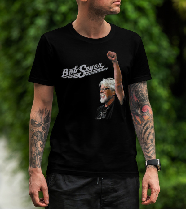Bob Seger And The Silver Bullet Band Raised Arm T-Shirt