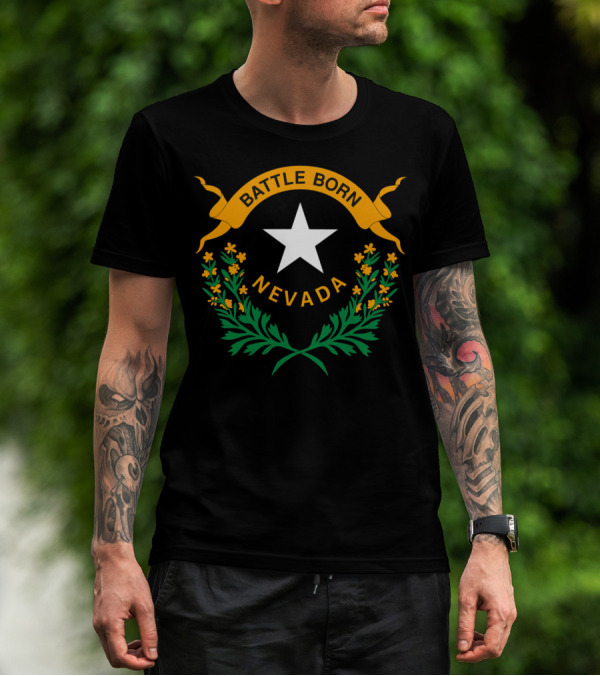 Battle Born Nevada Day T-Shirt