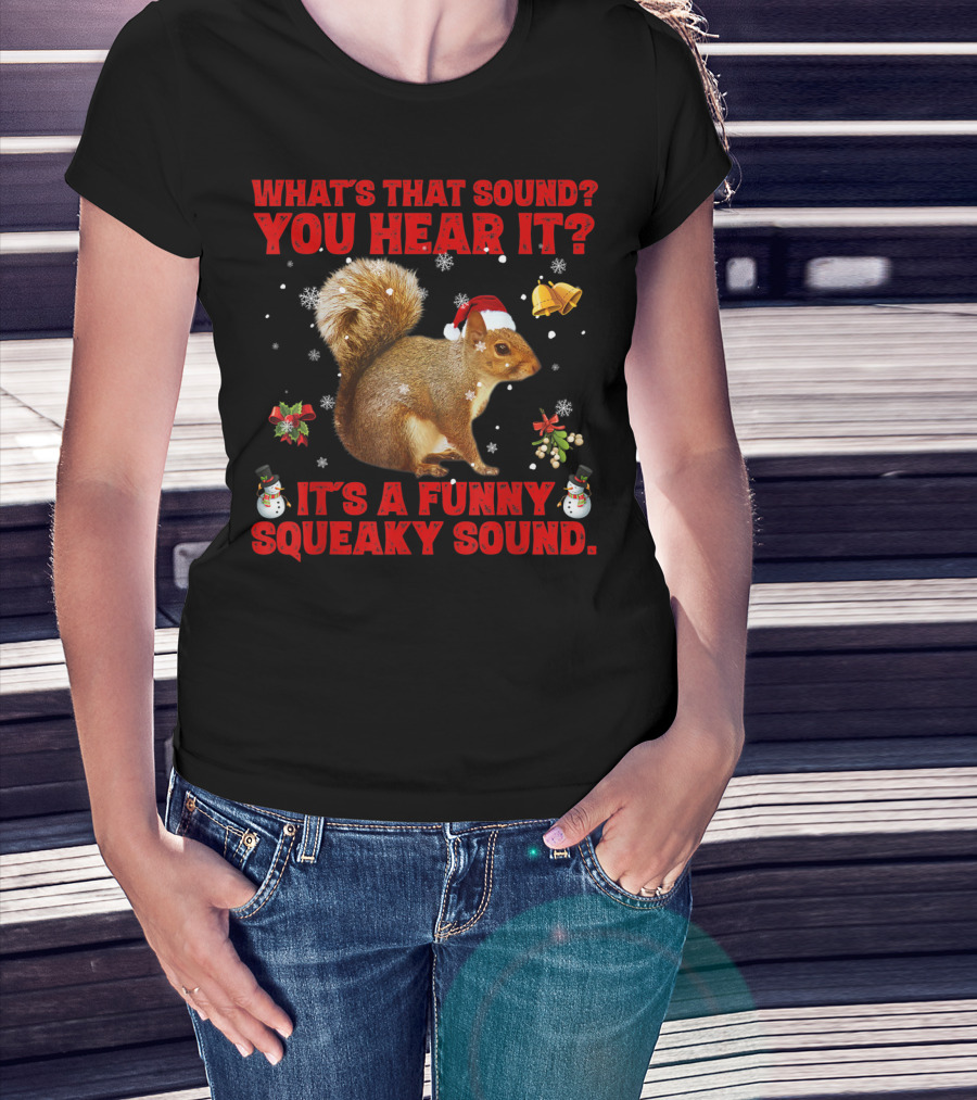 What's That Sound? You Hear It? It's A Funny Squeaky Sound T-Shirt