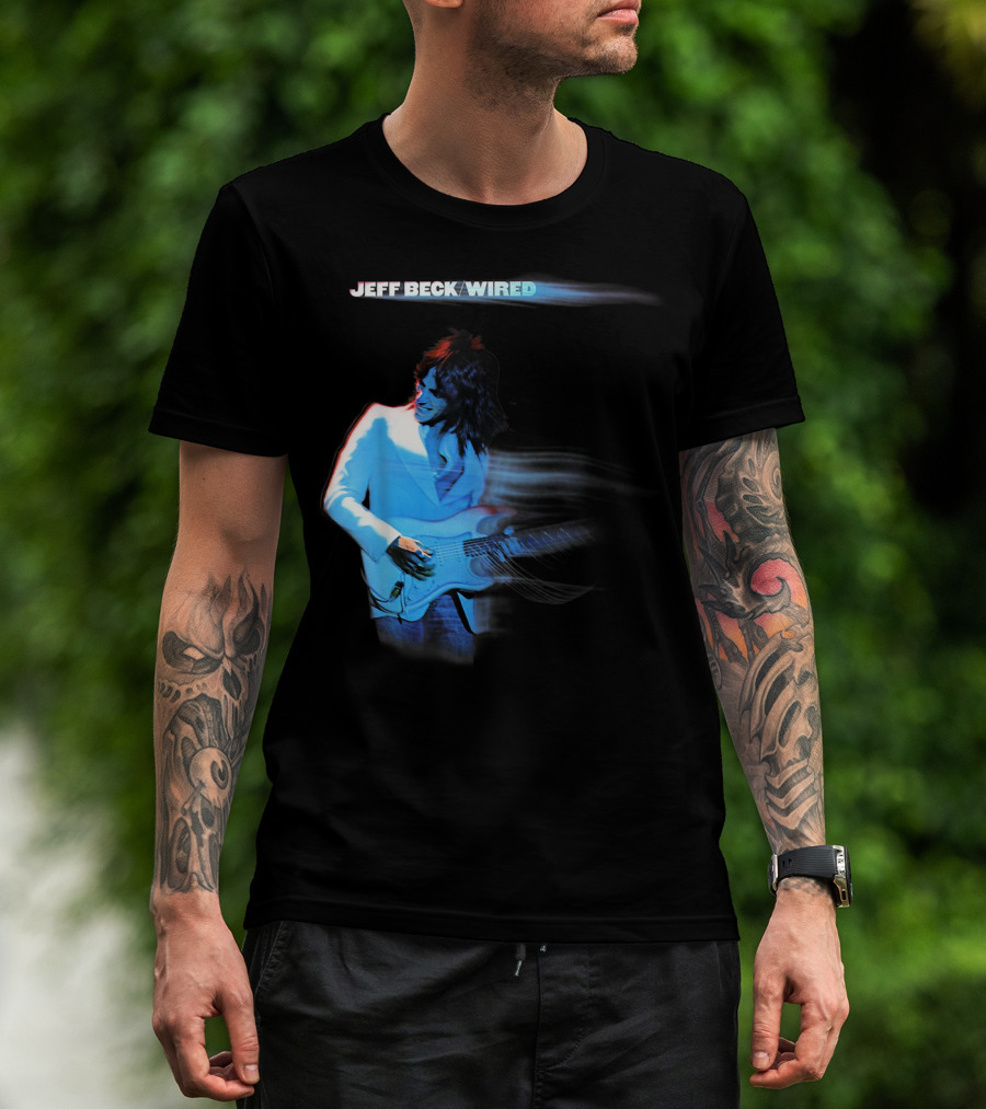 Jeff Beck Wired Guitarist Rock T-Shirt