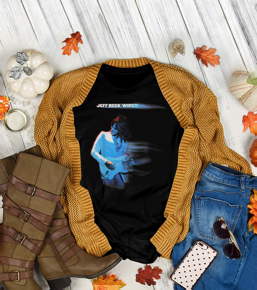 Jeff Beck Wired Guitarist Rock T-Shirt