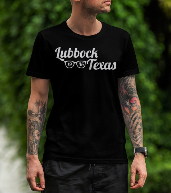 Lubbock Texas 1936 Sunglasses T-Shirt