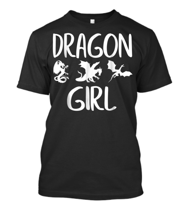 Dragon Girl Easy Halloween Dragon T-Shirt