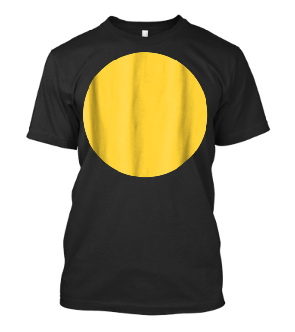 Fried Egg Costume Funny Pregnancy Yellow Circle T-Shirt