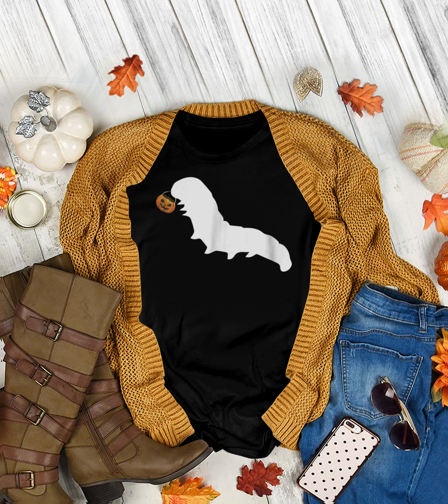 Funny Caterpillar with Halloween Pumpkin T-Shirt