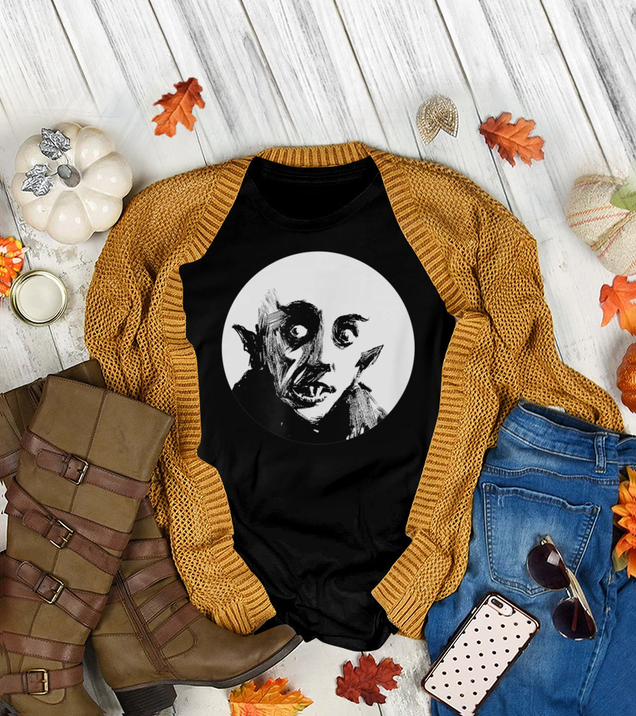Nosferatu Vampire Halloween Monster Dracula T-Shirt