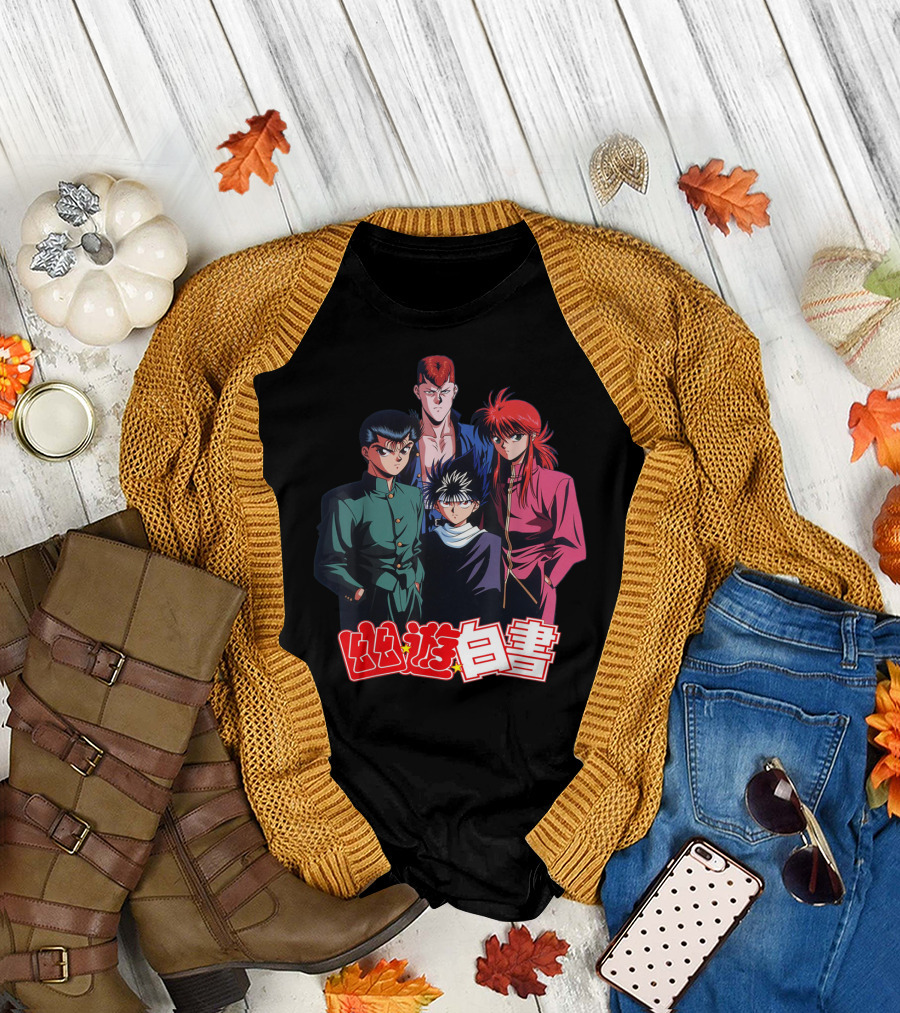 Yuyu Hakusho Team Classic Characters T-Shirt